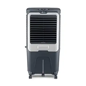 Orient Electric Ultimo 65L Desert Air Cooler with Densenest Honeycomb pads, Ice chamber & High Air Delivery | Desert Cooler for home (Grey)