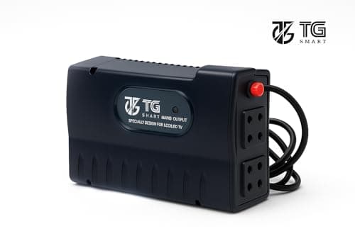 TG Smart TG Smart Electronic Voltage Stabilizer for LED/LCD/Smart TVs | 100% Pure Copper Winding | Overload & Short Circuit Protection | Premium Build Quality - best price at Raj Electronics - view 5