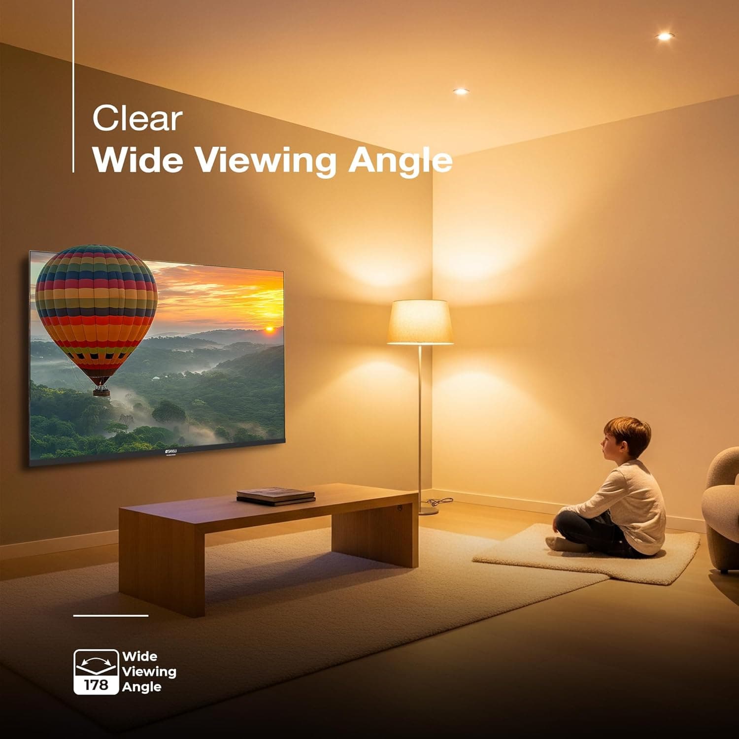 SANSUI 109cm (43) Full HD Collita Smart TV with IPS Panel, Dolby Audio, Surround Sound, 60Hz Refresh Rate view 5