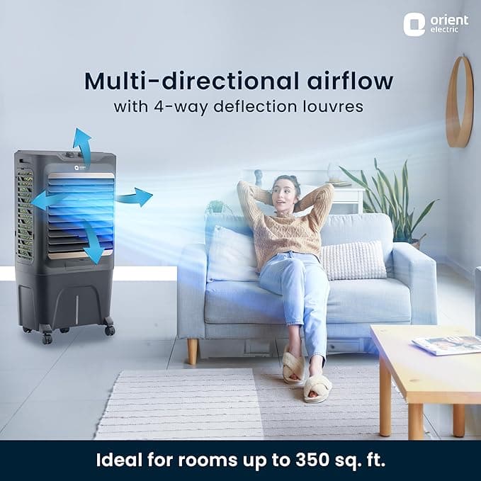 Orient Electric Tornado 52L Desert Air Cooler view 2