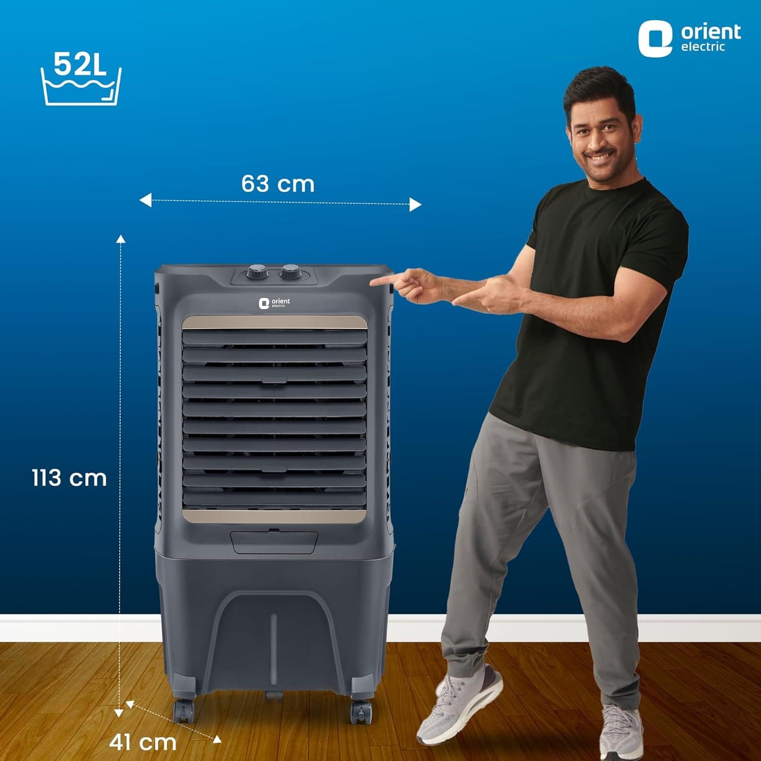 Orient Orient Electric Tornado 52L Desert Air Cooler - Buy in Secunderabad Hyderabad - view 3