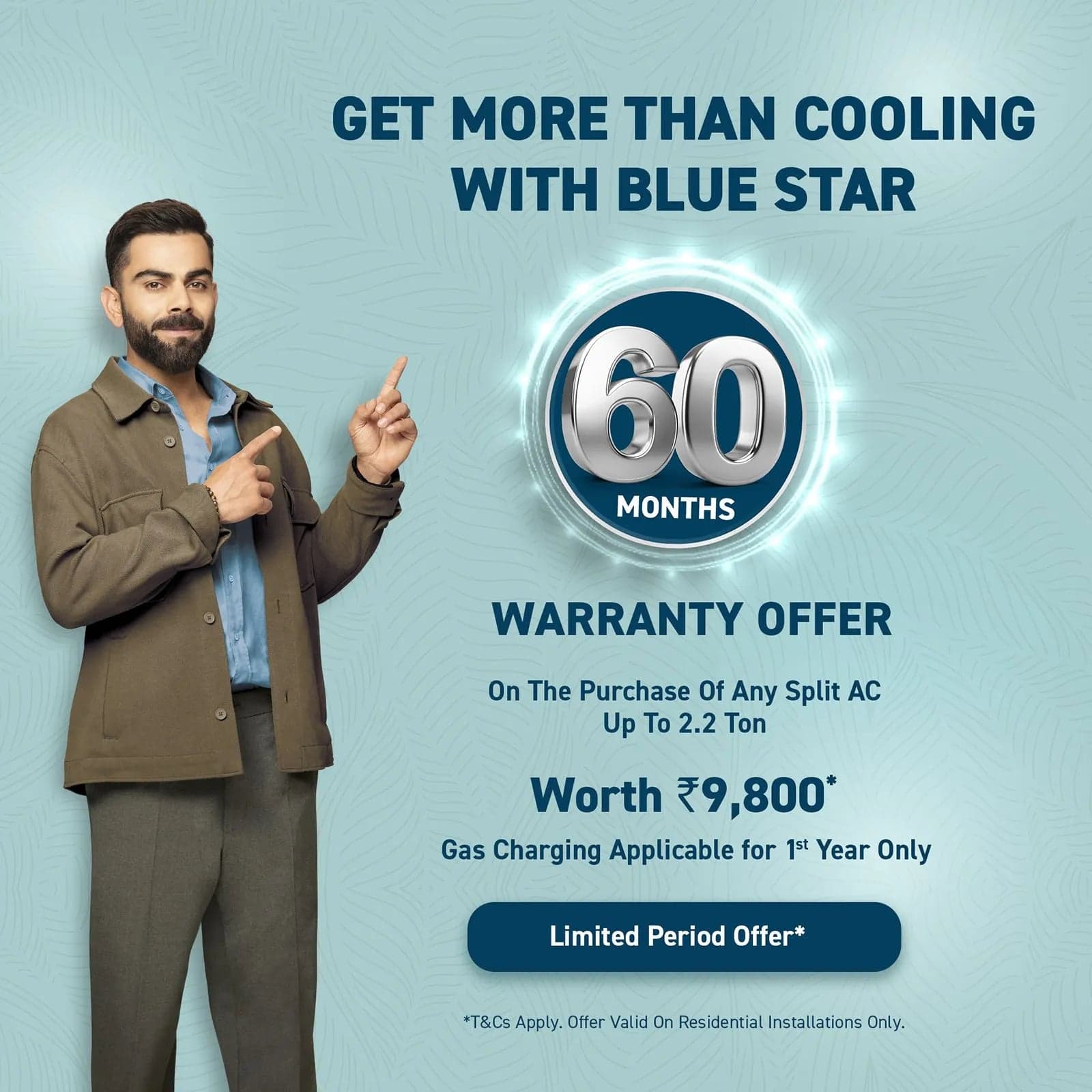 Blue Star Blue Star 5 in 1 Convertible 1.5 Ton 3 Star Inverter Split AC with 4 - Buy in Secunderabad Hyderabad - view 3