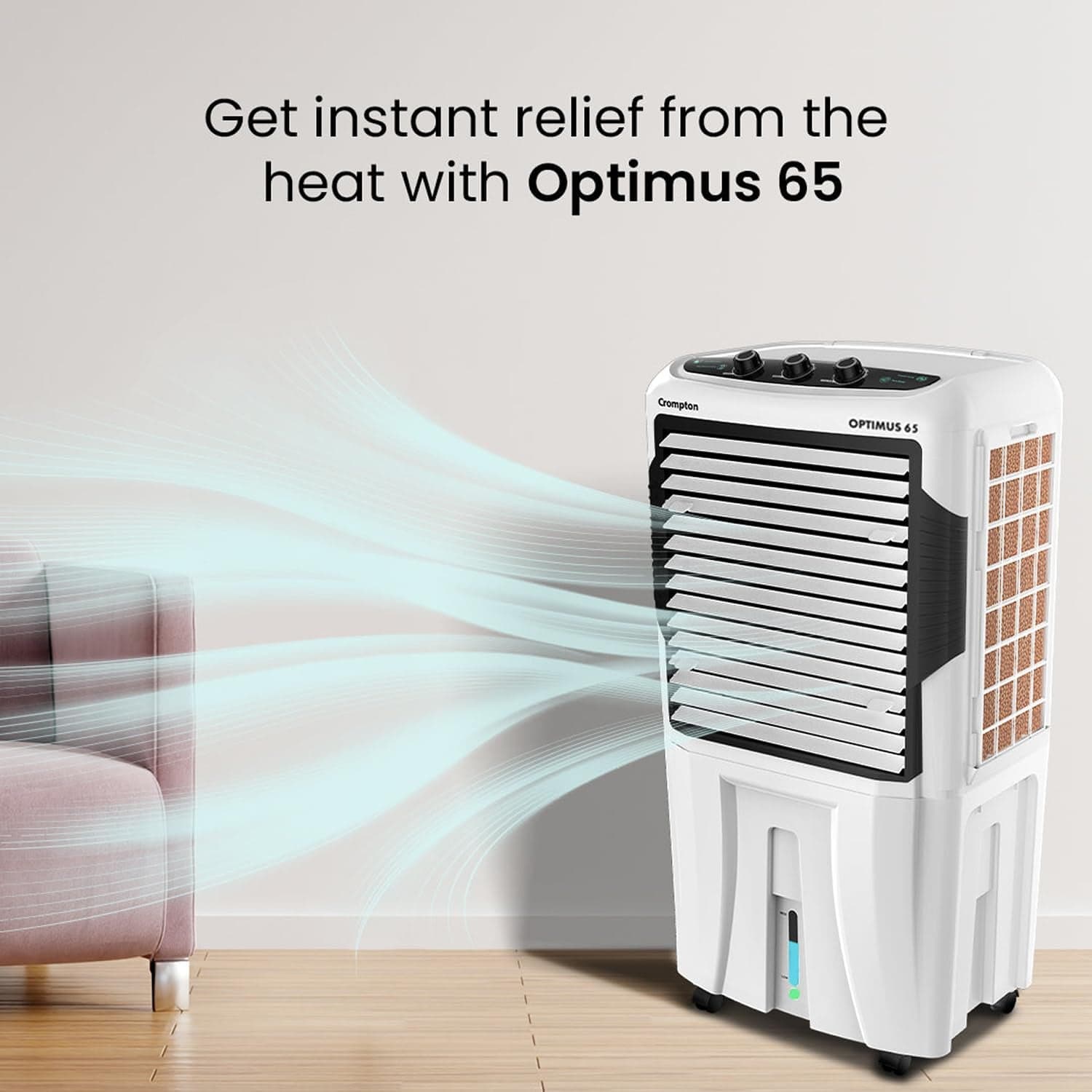 Crompton Crompton Optimus 65 Litres Desert Air Cooler for home - Buy in Secunderabad Hyderabad - view 3