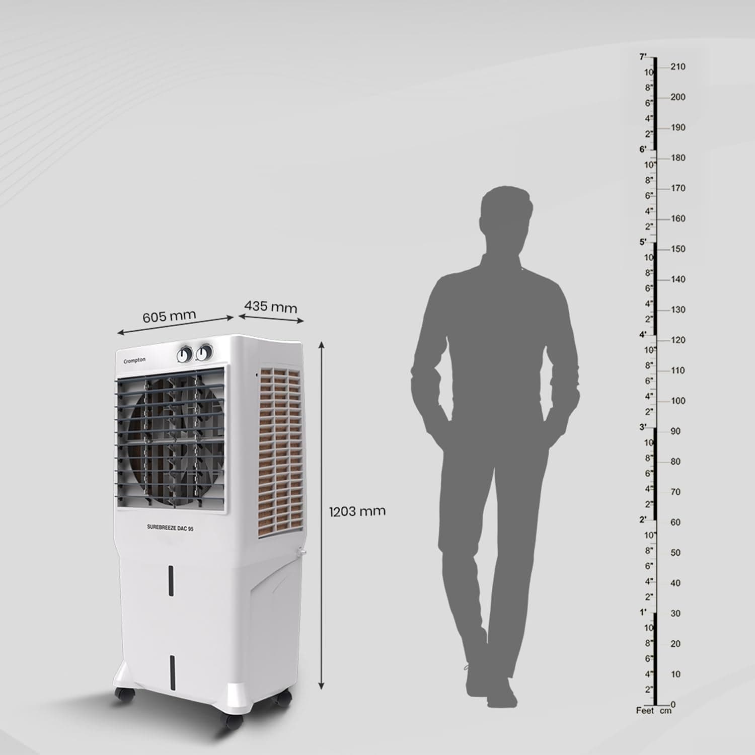 Crompton Crompton Surebreeze 95 Desert Air cooler for home - Buy in Secunderabad Hyderabad - view 2