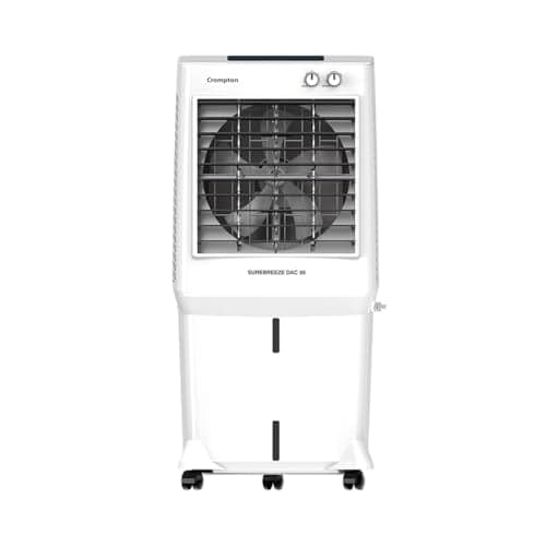 Crompton Crompton Surebreeze 95 Desert Air cooler for home | High Density honeycomb pad for faster cooling | 4 way air-deflection & Auto Swing | Faster air delivery| Everlast Pump |With ball bearing advantage - Buy in Secunderabad Hyderabad - view 2