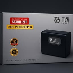 TG Smart TG Smart Electronic Voltage Stabilizer for LED/LCD/Smart TVs | 100% Pure Copper Winding - Buy in Secunderabad Hyderabad