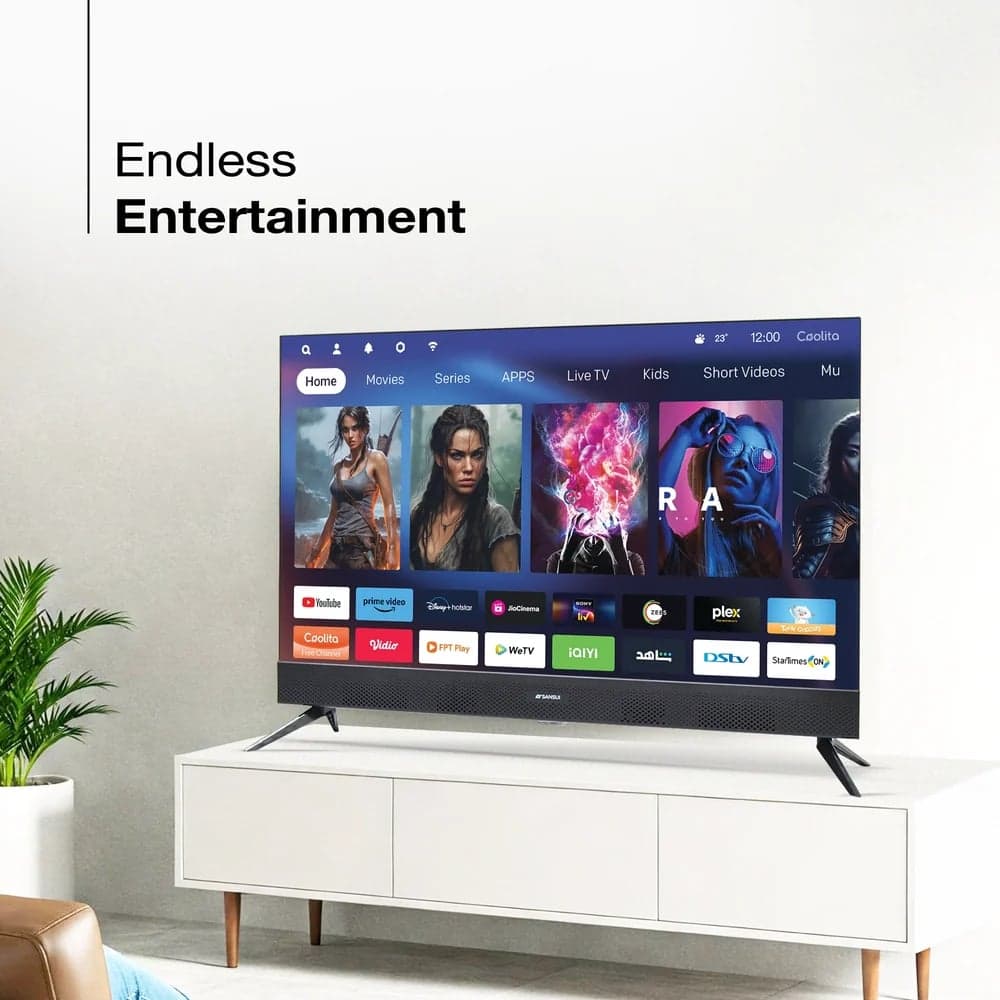 Sansui Sansui 80cm (32) Coolita QLED TV with In Built Sound Bar, Dolby Audio, & A+ Panel - Buy in Secunderabad Hyderabad - view 3