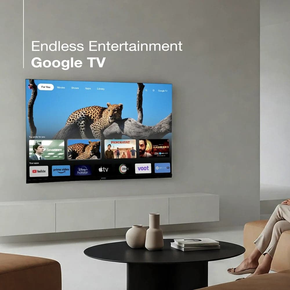 Sansui Sansui 80 cm (32) Google TV With HD & HLG Display, Dolby Audio, Surround Sound & HDR10, Google Assistant (JSW32HG5) - Buy in Secunderabad Hyderabad - view 4