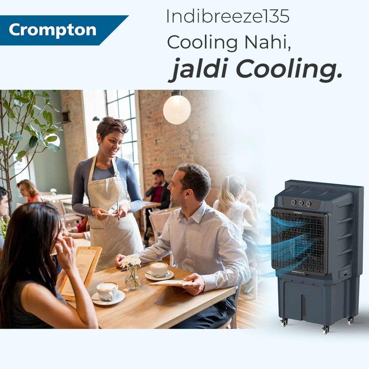 Crompton Crompton 135 L Desert Air Cooler (Grey) - Buy in Secunderabad Hyderabad - view 2