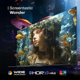 Sansui SANSUI 216 cm (85 inch) 4K Ultra HD Smart Google TV | HDR10 & Dolby Vision | Dolby Atmos & Bezel-Less Design | CA53 Processor | Far-Field Voice Control & Screen Sharing | Google Assistant (JSW85GSUHDFF) - Buy in Secunderabad Hyderabad
