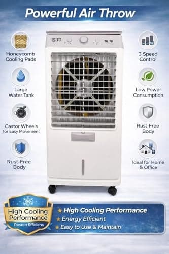 TG Smart TG Smart Air Cooler 70L – Powerful & Energy-Efficient Air Cooling - Buy in Secunderabad Hyderabad - view 4