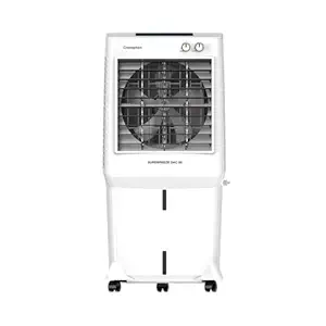 Crompton Store Crompton Surebreeze 95 Desert Air cooler for home | High Density honeycomb pad for faster cooling | 4 way air-deflection & Auto Swing | Faster air delivery| Everlast Pump |With ball bearing advantage - best price at Raj Electronics - view 1