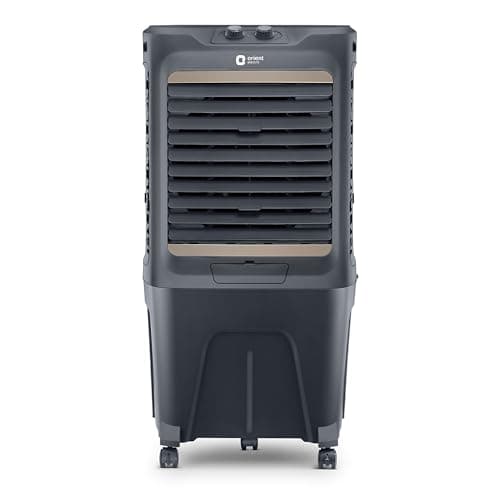 Orient Electric Store Orient Electric Tornado 88L Desert Air Cooler for home | Densenest Honeycomb Pads | Fully Collapsible Louvers, Inverter Compatible | High Air Delivery | 1 Year Warranty by Orient | Dark Grey - best price at Raj Electronics - view 2