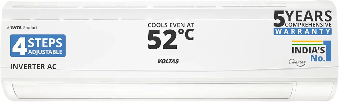 Voltas Voltas Maha Adjustable 1.5 Ton 5 Star Inverter Split AC - best price at Raj Electronics