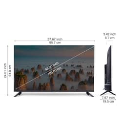 Sansui SANSUI 109cm (43) Full HD Collita Smart TV with IPS Panel, Dolby Audio, Surround Sound, 60Hz Refresh Rate - Buy in Secunderabad Hyderabad