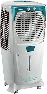 Crompton Crompton Ozone 75 Litres Desert Air Cooler for home | Large & Easy Clean Ice Chamber | 4-Way Air Deflection | High Density Honeycomb Pads | Everlast Pump | Auto Fill - Buy in Secunderabad Hyderabad
